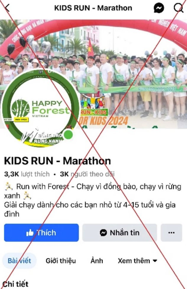Đăng ký cho con tham gia Giải chạy trên mạng, mẹ bị lừa gần 1 tỷ đồng ddk