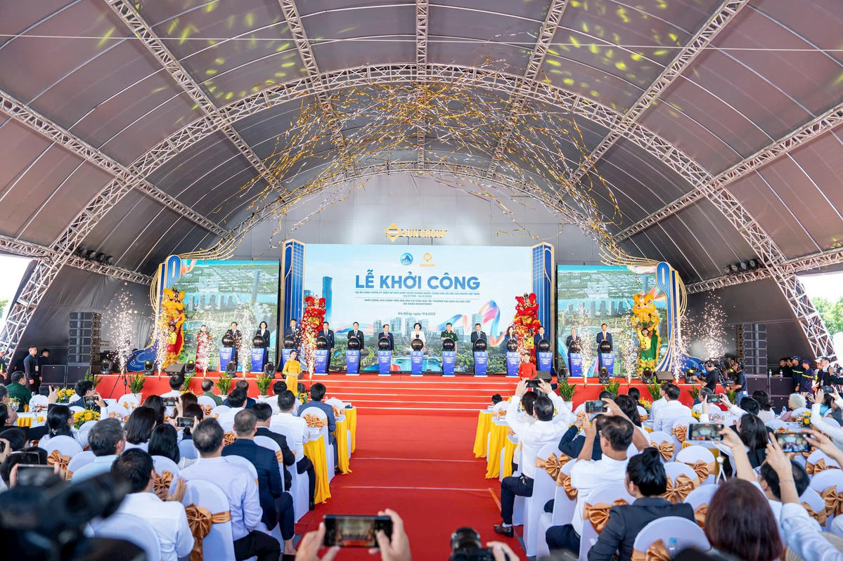 Quang cảnh lễ khởi công dự án Danang Downtown 1