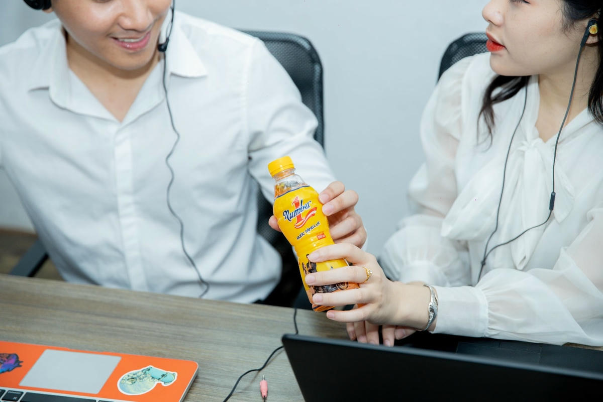 Nước tăng lực Number 1 được nhiều người lao động lựa chọn để giải khát và bổ sung năng lượng tức thì.
