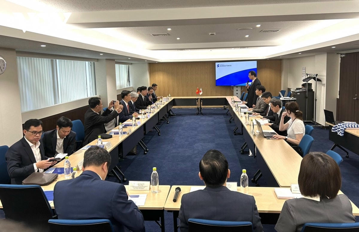 Ông Đỗ văn chiến thăm Đại học khoa học tokyo và giao lưu với sinh viên việt nam hình ảnh 2 Ong Do van chien tham Dai hoc khoa hoc tokyo va giao luu voi sinh vien viet nam hinh anh 2