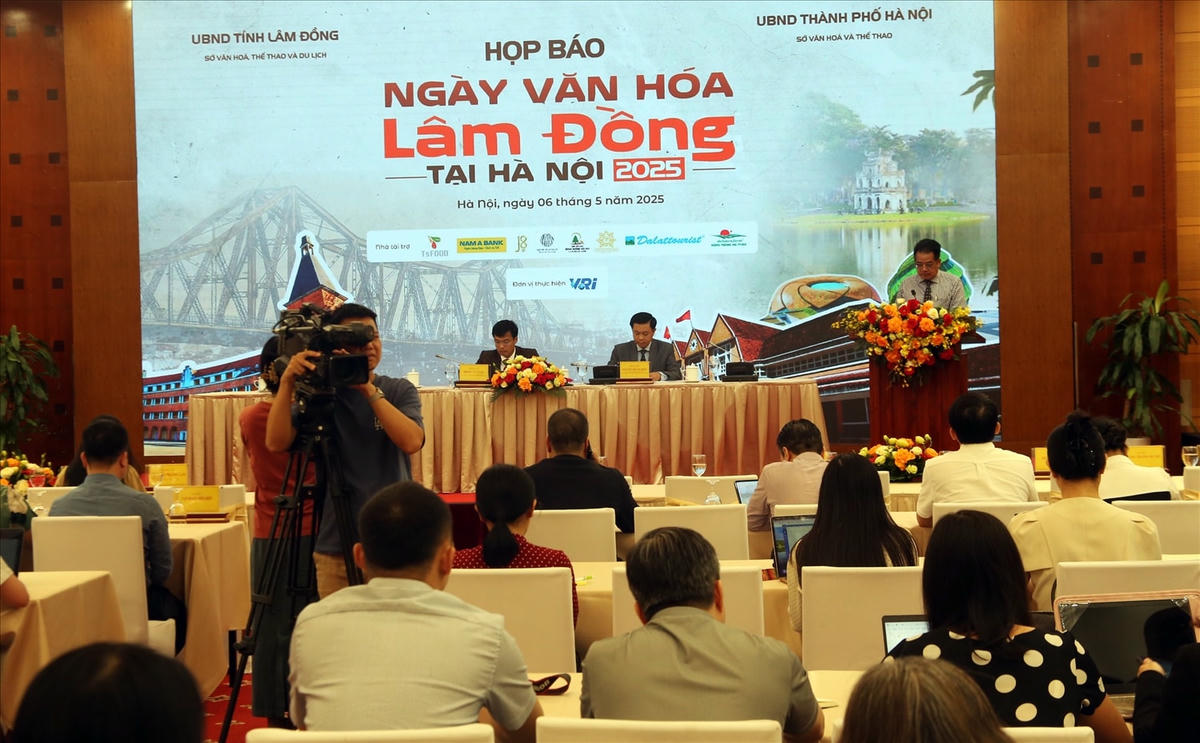 (BCĐ-Tin theo Giấy mời) Lâm Đồng: Họp báo Ngày Văn hóa Lâm Đồng tại Hà Nội – năm 2025 1