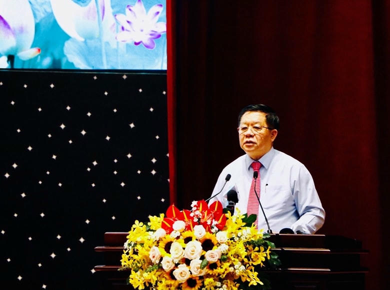  Đồng chí Nguyễn Trọng Nghĩa, Bí thư Trung ương Đảng, Trưởng Ban Tuyên giáo Trung ương phát biểu kết luận hội nghị. Ảnh: Báo Đảng Cộng sản Việt Nam.