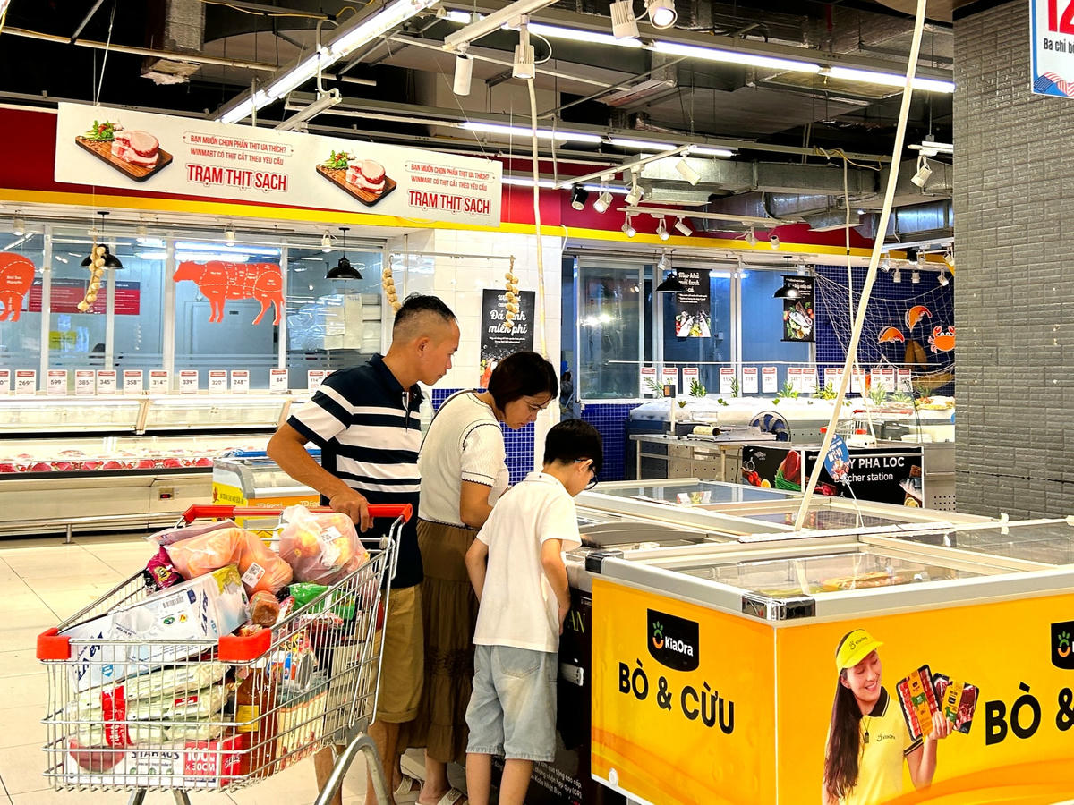 WinMart là điểm đến lý tưởng của mọi gia đình vào các dịp cuối tuần.