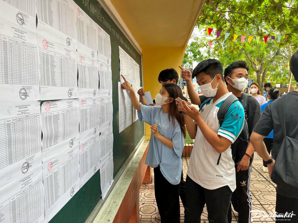 Thí sinh dự thi tốt nghiệp THPT năm 2023.