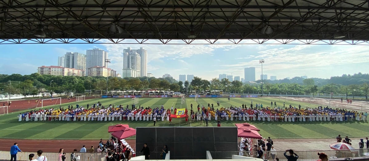 Lễ khai mạc giải bóng đá học sinh THPT Hà Nội - An ninh Thủ đô lần thứ XXI - 2022 Cúp Number 1 Active sáng ngày 27/11.