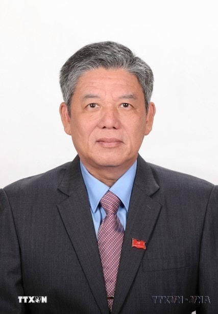 Ông Ngô Chí Cường, Ủy viên Trung ương Đảng, Bí thư Tỉnh ủy, đại biểu Quốc hội khóa XV, giữ chức vụ Trưởng Đoàn đại biểu Quốc hội khóa XV tỉnh Vĩnh Long. (Ảnh: TTXVN)