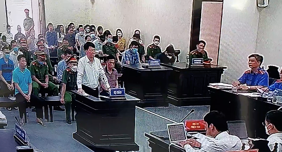 Cựu Thứ trưởng Bộ Y tế Trương Quốc Cường tại toà