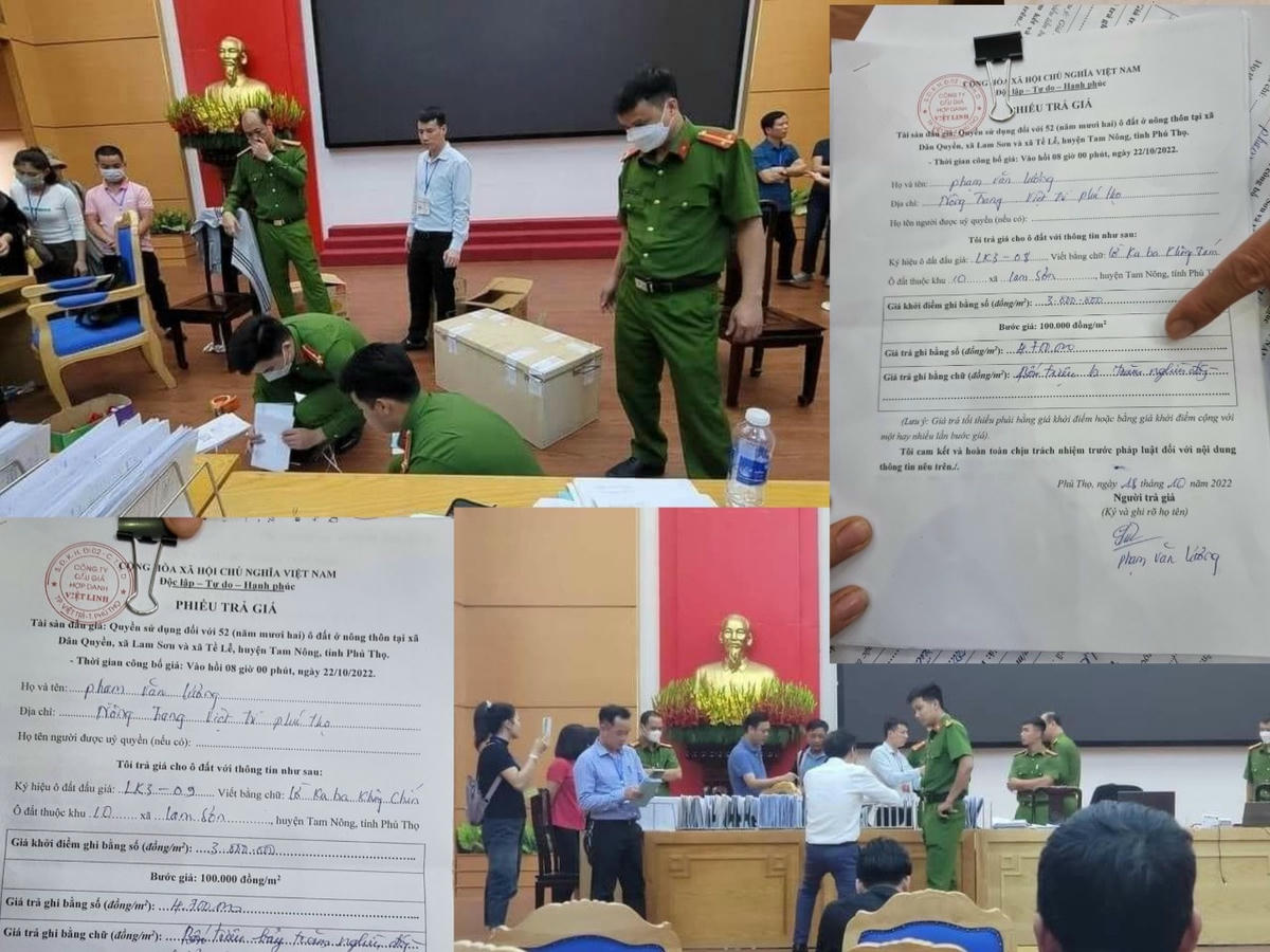 Trước những dấu hiệu sai phạm, công an đã niêm phong hơn 400 bộ hồ sơ để điều tra, làm rõ