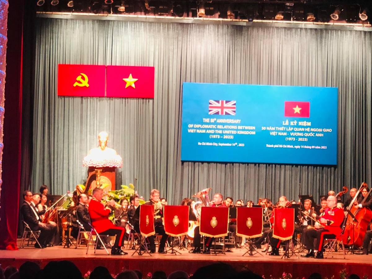 Giao lưu văn hóa Việt Nam và Vương quốc Anh.