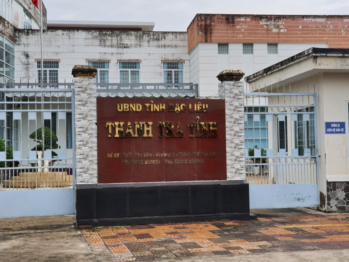 8 tháng đầu năm 2023, toàn tỉnh Bạc Liêu đã triển khai 55 cuộc thanh tra. Qua thanh tra phát hiện sai phạm số tiền hơn 3,3 tỷ đồng.