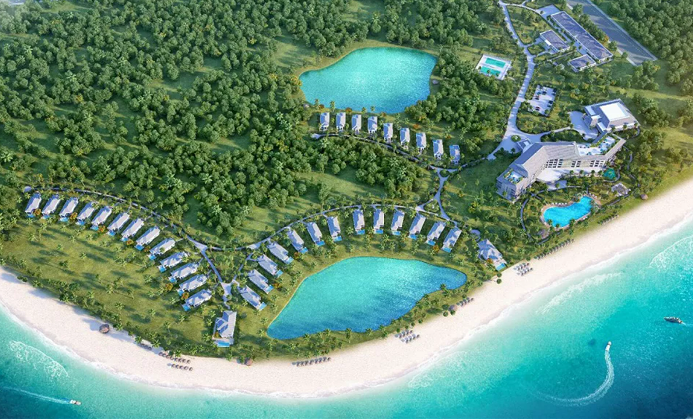 Phối cảnh quần thể FLC Nghệ An. Ảnh: flcvillas.com