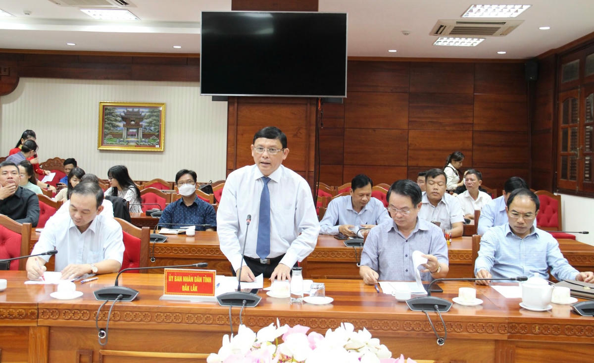 Nguyễn Tuấn Hà - Phó Chủ tịch Thường trực UBND tỉnh,Trưởng Ban Chỉ đạo khởi nghiệp đổi mới sáng tạo tỉnh phát biểu tại buổi lễ.