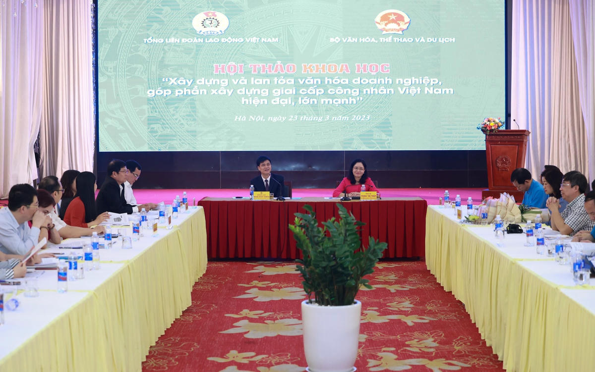 Quang cảnh hội thảo.