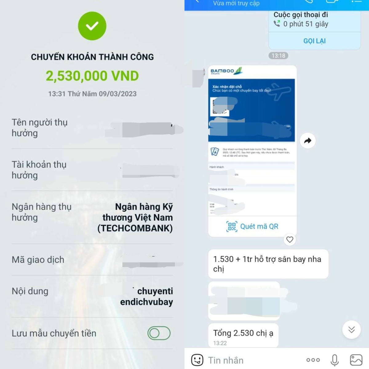 Một hành khách chuyển khoản dịch vụ bay để được lên máy bay của hãng Bamboo Airways khi không có giấy tờ tuỳ thân.