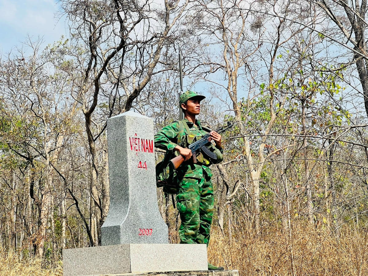BĐBP Đắk Lắk quyết giữ vững từng tấc đất thiêng liêng của Tổ quốc. Ảnh: Thanh Nga
