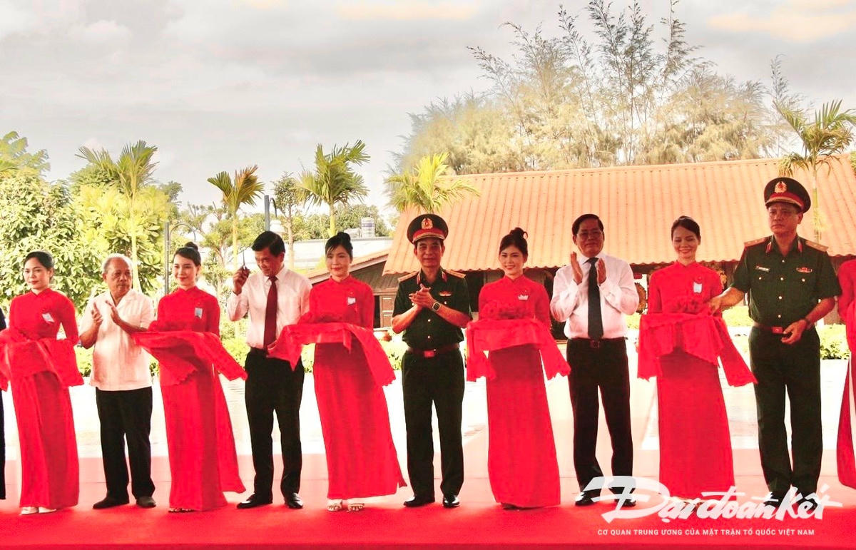 Công viên tượng đài, Nhà lưu niệm Anh hùng liệt sĩ Võ Thị Sáu. Ảnhh: Thành Nam