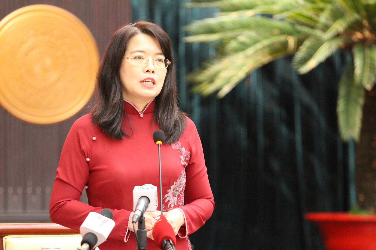 Bà Nguyễn Thị Ánh Hoa nêu khó khăn trong phát triển du lịch đường sông.