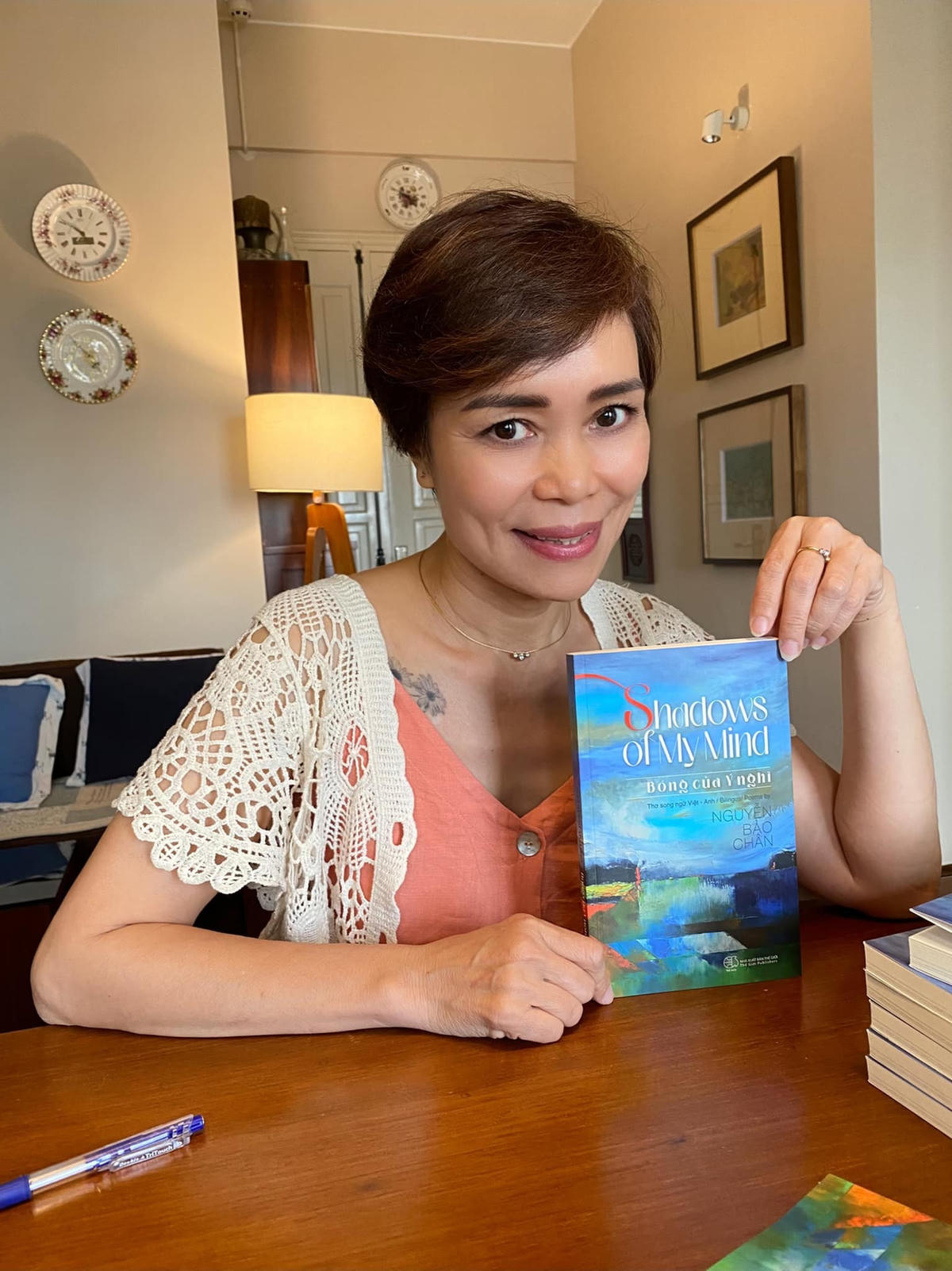 Nhà thơ Nguyễn Bảo Chân. Ảnh: FBNV.  