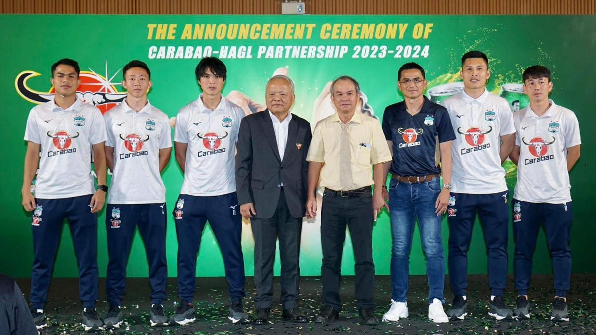 Ra mắt nhà tài trợ chính cho CLB HAGL.