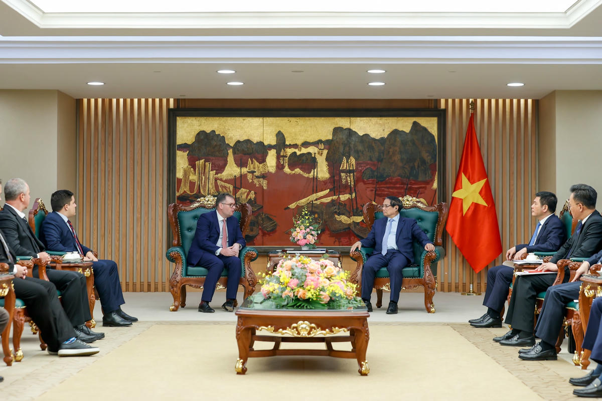 Thủ tướng tiếp Tổng Giám đốc dự án 1,5 tỷ USD của tập đoàn Trump Organization tại Việt Nam- Ảnh 3. Thủ tướng tiếp Tổng Giám đốc dự án 1,5 tỷ USD của tập đoàn Trump Organization tại Việt Nam- Ảnh 3.