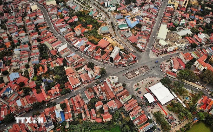 Sắp xếp đối với đơn vị hành chính cấp tỉnh và cấp xã theo hướng bám sát 6 tiêu chí đã được Bộ Chính trị xem xét, thống nhất. (Ảnh: TTXVN)