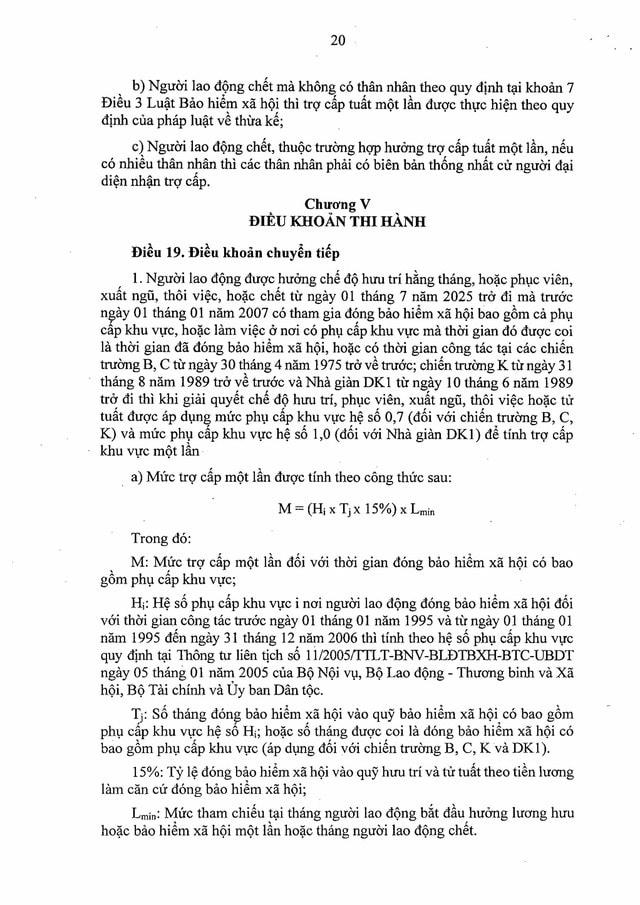 Nghị định 157/2025/NĐ-CP: Quy định mới về lương hưu, lộ trình nghỉ hưu, trợ cấp... đối với quân nhân, Công an, dân quân thường trực- Ảnh 20.