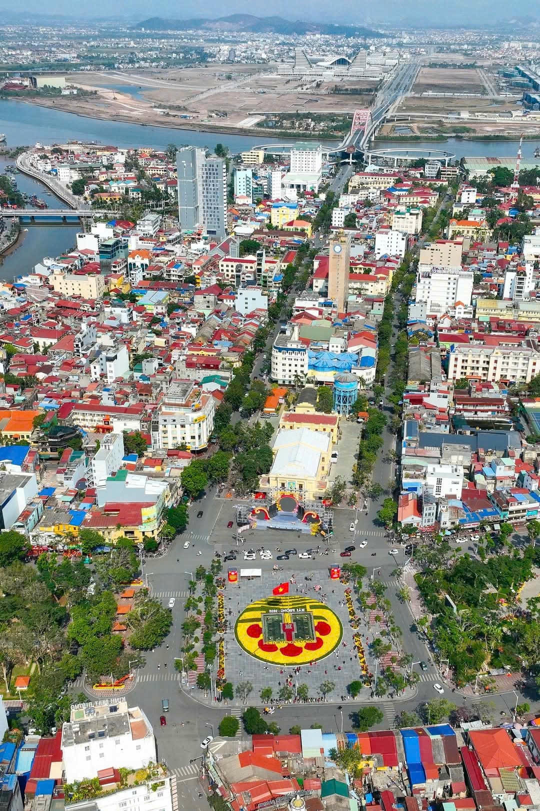 Một góc trung tâm TP Hải Phòng. Ảnh: Đàm Thanh.