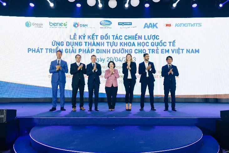 VNM ký kết đối tác chiến lược với 6 tập đoàn dinh dưỡng hàng đầu thế giới.