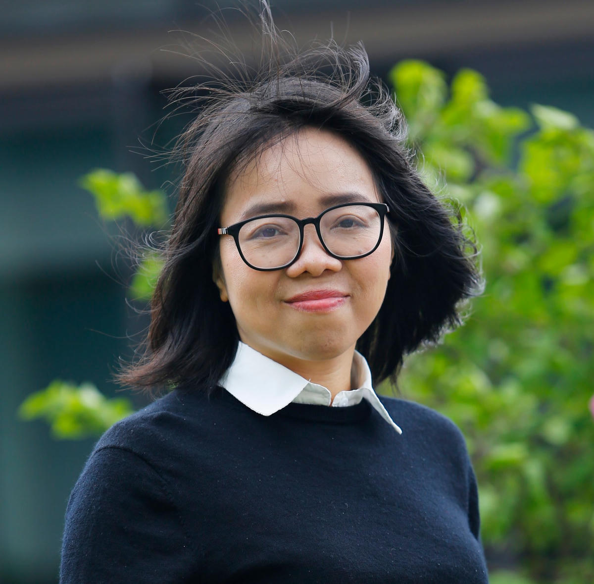 Nhà thơ Huỳnh Mai Liên.