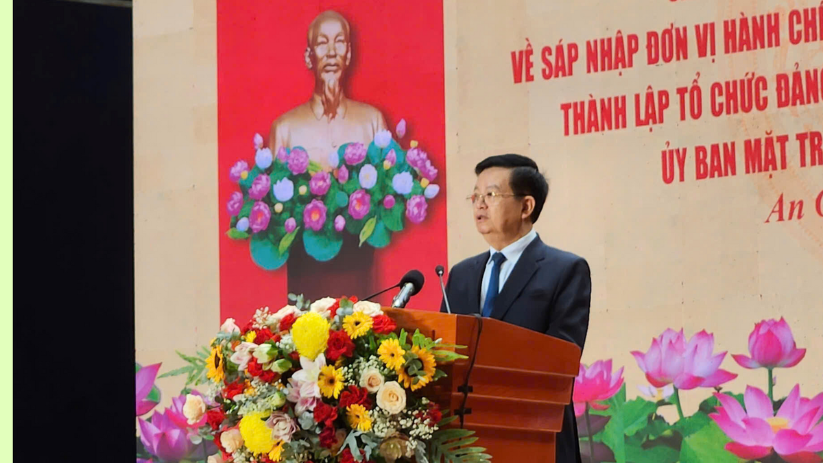 Phó Thủ tướng Chính phủ Mai Văn Chính phát biểu chỉ đạo tại buổi lễ