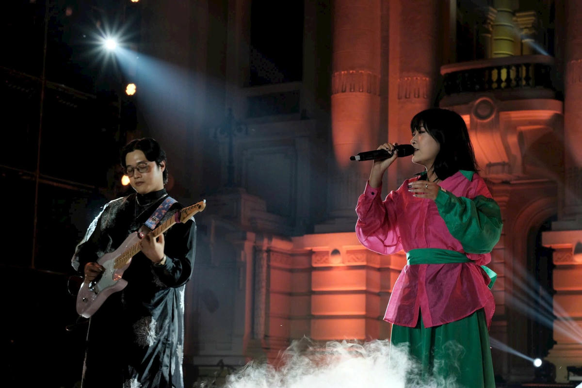 Một tiết mục biểu diễn tại chương trình