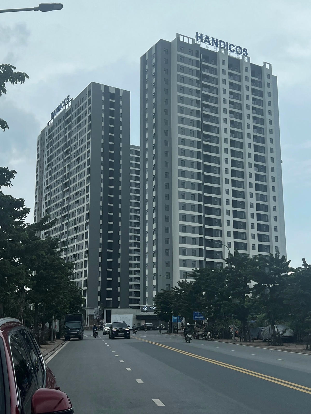 Sản phẩm Sơn Mydeli được sử dung cho Công trình - Tòa nhà 25 tầng HADICO 5.