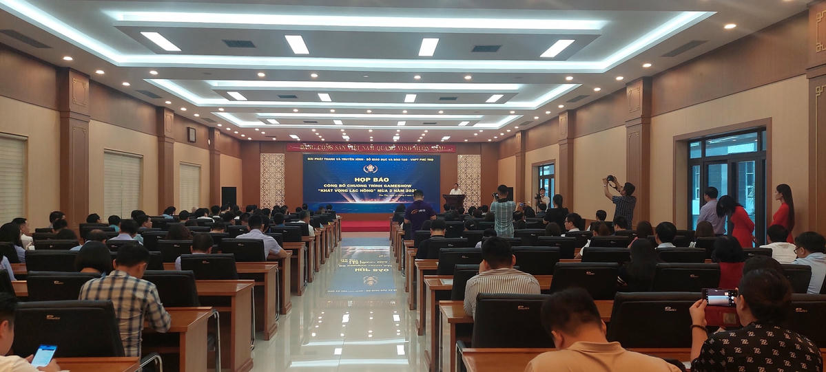 Toàn cảnh buổi họp báo công bố chương trình Gameshow 