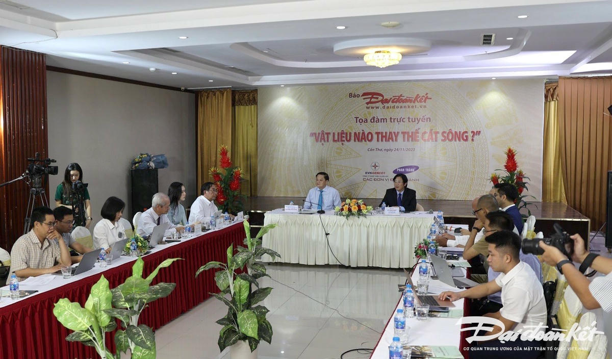 Tiếp nối hành trình tìm giải pháp thay thế cát sông