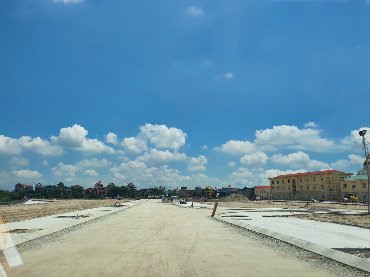 Khu đất đấu giá bị tạm dừng tại thị trấn Cẩm Giang