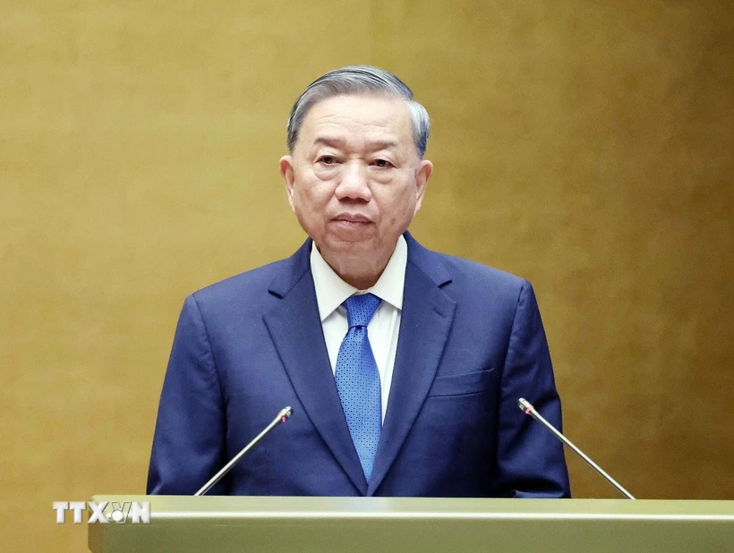 Tổng Bí thư Tô Lâm phát biểu chỉ đạo Hội nghị