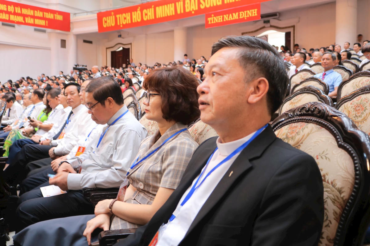 Đại biểu người Công giáo tại đại hội.