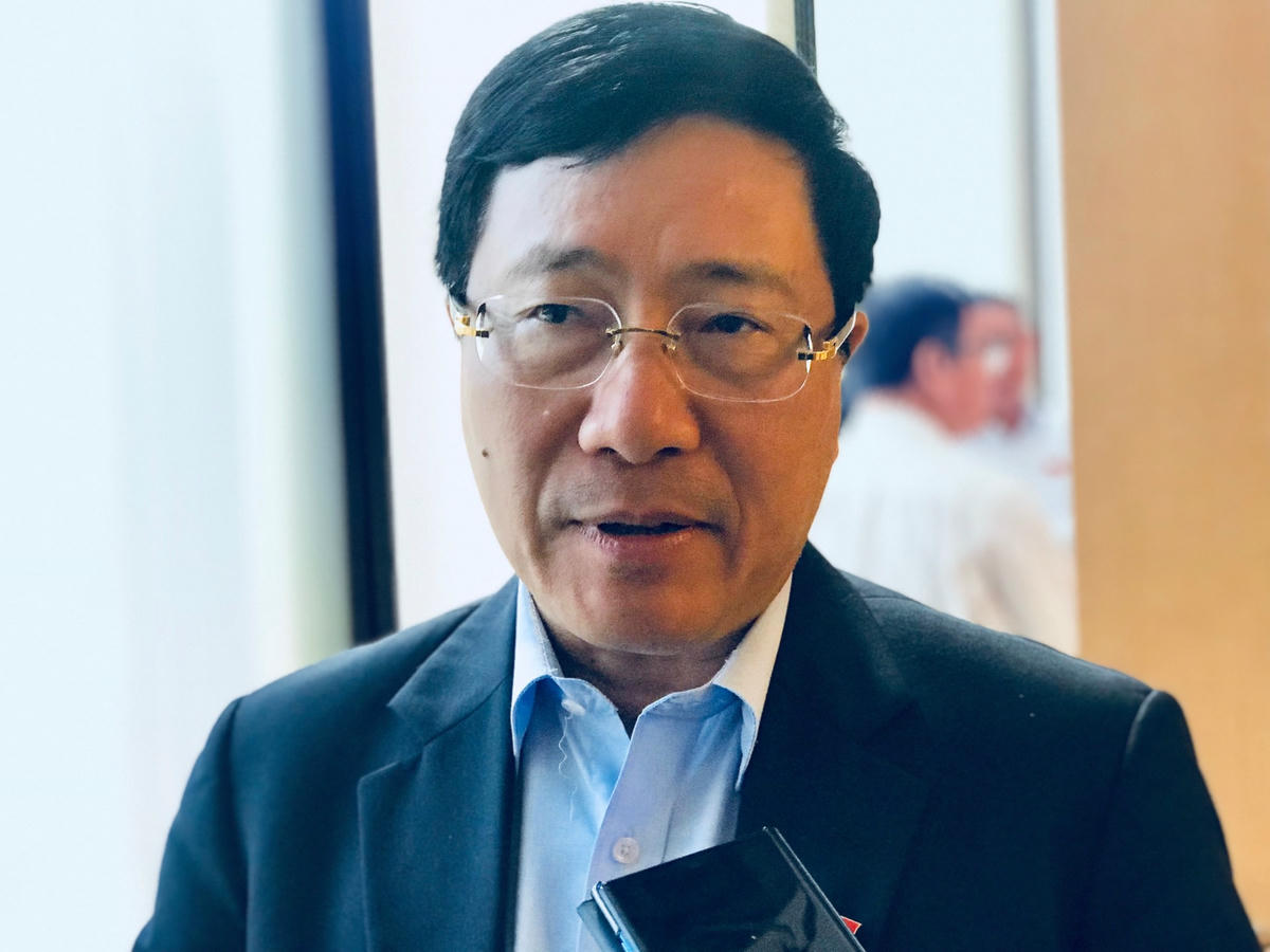 Phó Thủ tướng, Bộ trưởng Ngoại giao Phạm Bình Minh