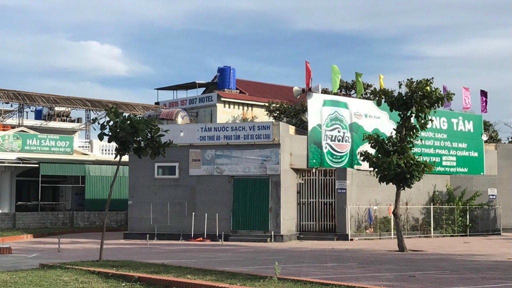 Điểm tắm nước ngọt huyện Lộc Hà.