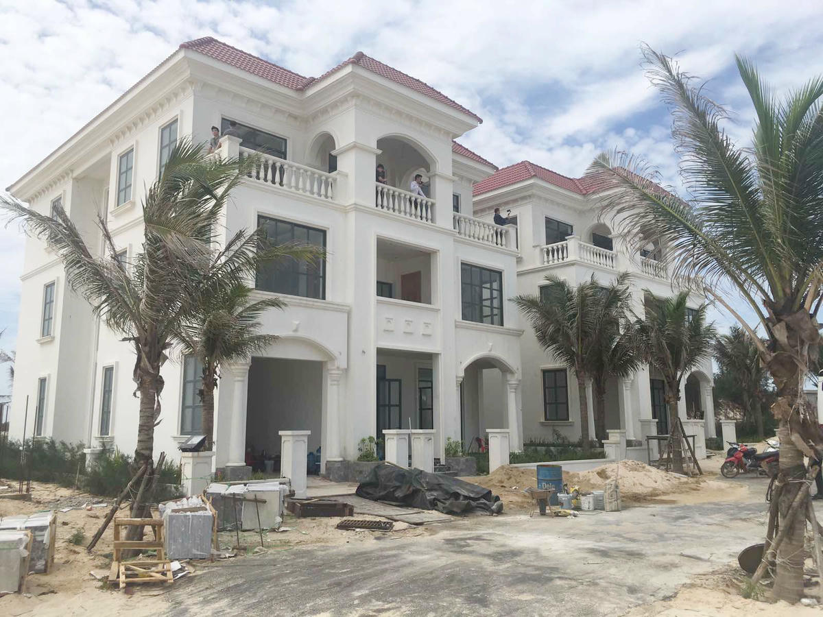 Một số nhà mẫu đang trong quá trình hoàn thiện