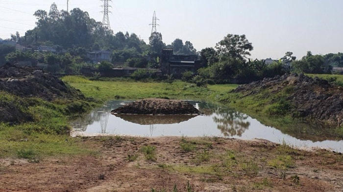 Hiện trường xảy ra vụ việc.