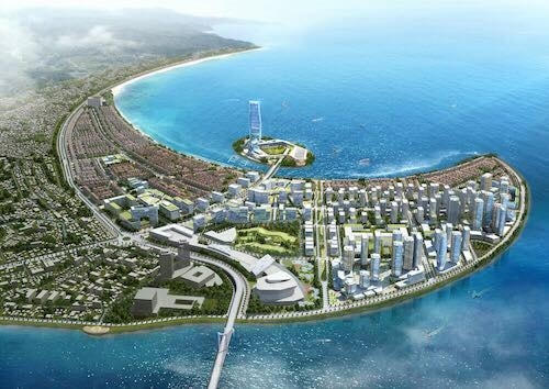 Phối cảnh Khu đô thị quốc tế Đa Phước, Đà Nẵng.