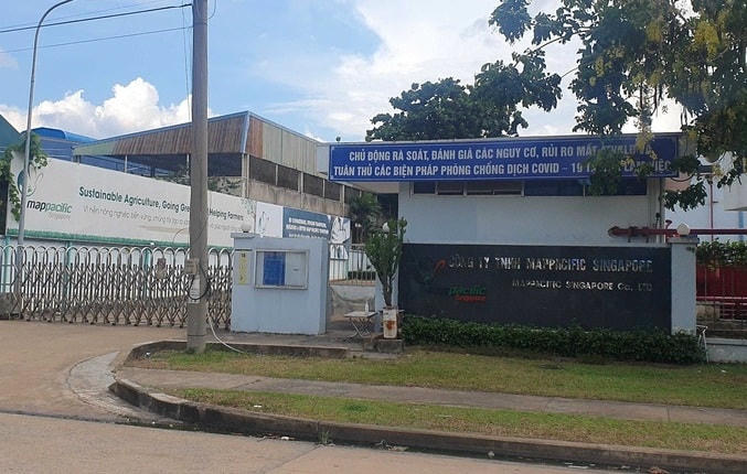 Trụ sở Công ty TNHH Map Pacific Singapore. Ảnh: DNHN.