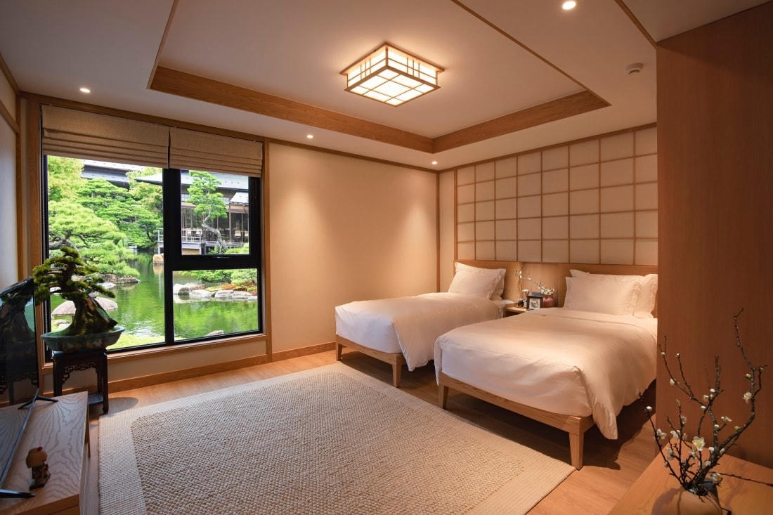 Không gia phòng ngủ đậm chất Wabi Sabi.