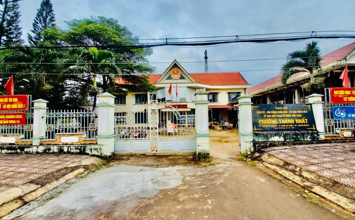 Nơi bà Lê Thị Loan và ông Vũ Tiến Thành công tác.