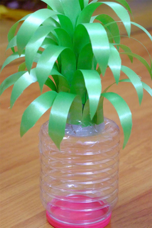 Hoàn thiện phần lá dứa.