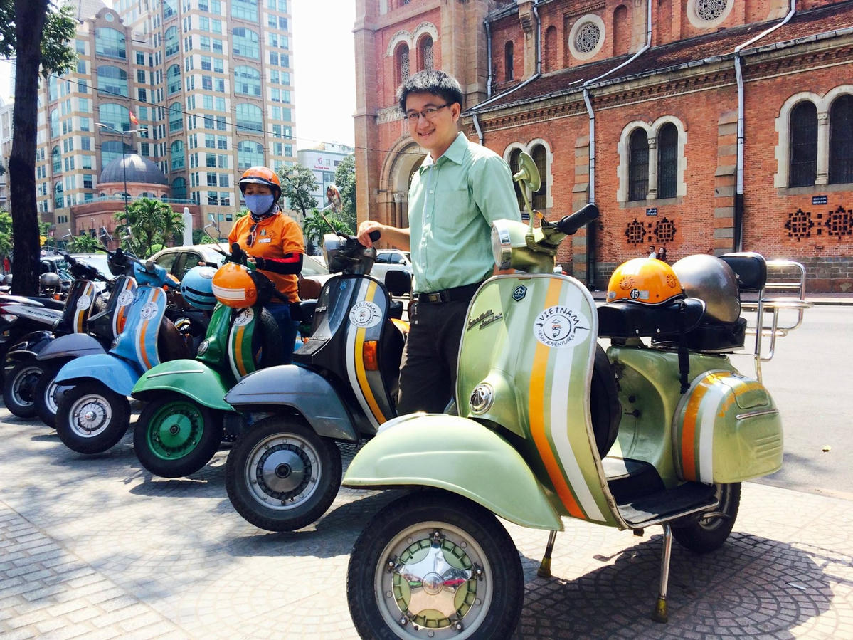 Nhiều du khách nước ngoài thích thú với loại hình du lịch bằng