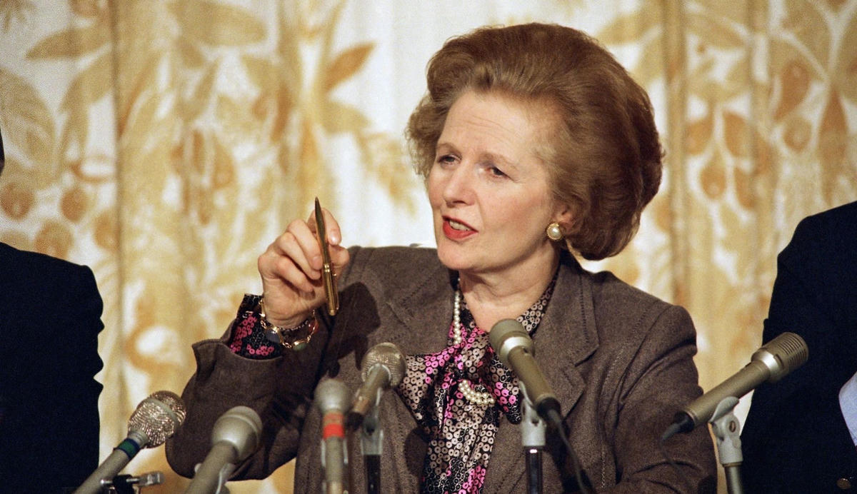 Người đàn bà thép của nước Anh, Magaret Thatcher.  