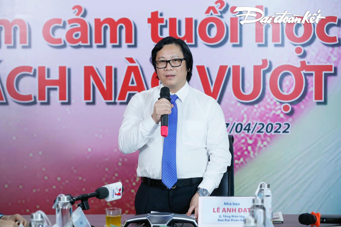 Nhà báo Lê Anh Đạt. 