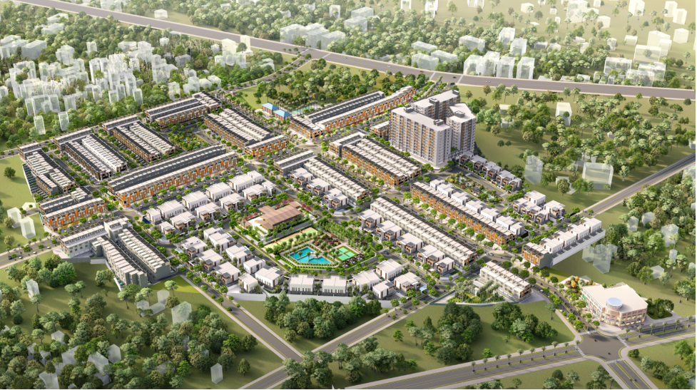 Toàn cảnh vị trí dự án Takara Residence - một trong những khu đô thị được mong đợi nhất tại Thủ Dầu Một - Bình Dương.